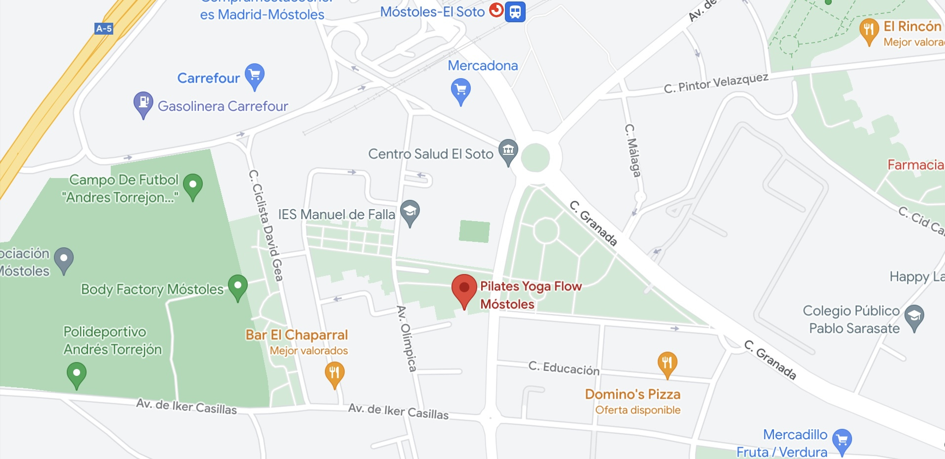 Pilates yoga Flow Móstoles